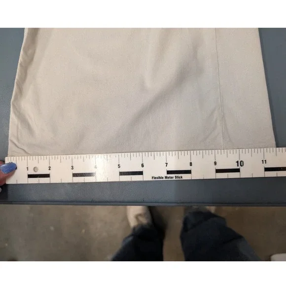 NWT American Eagle Dreamy Drape Cargo Pants Womens 8 Grey Wide Leg Mid Rise - Picture 16 of 16